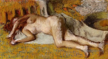  Edgar Peintre - Après le balletdancer de Bath 3 Nu Edgar Degas